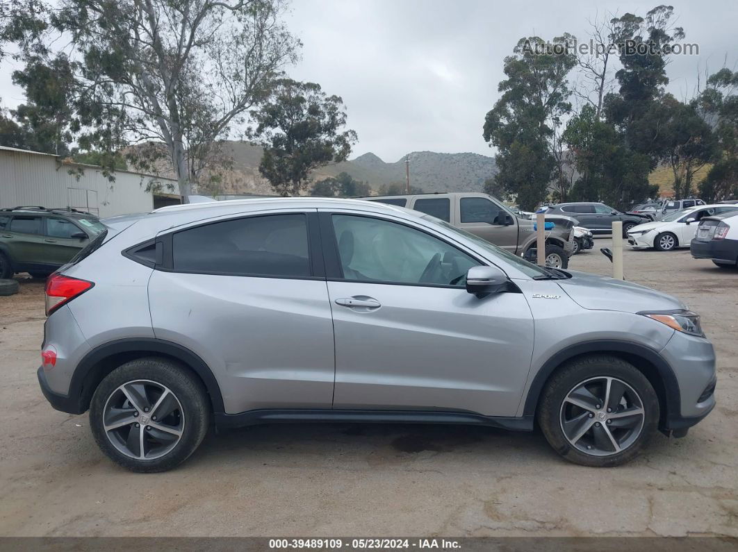 2021 Honda Hr-v 2wd Ex-l Silver vin: 3CZRU5H75MM707666