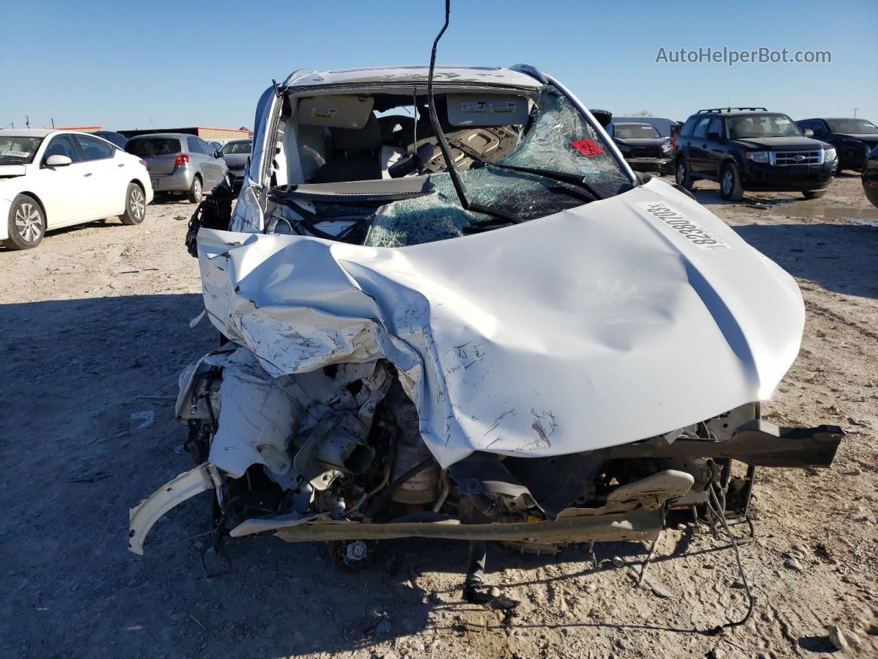 2016 Honda Hr-v Exl White vin: 3CZRU5H76GM738963