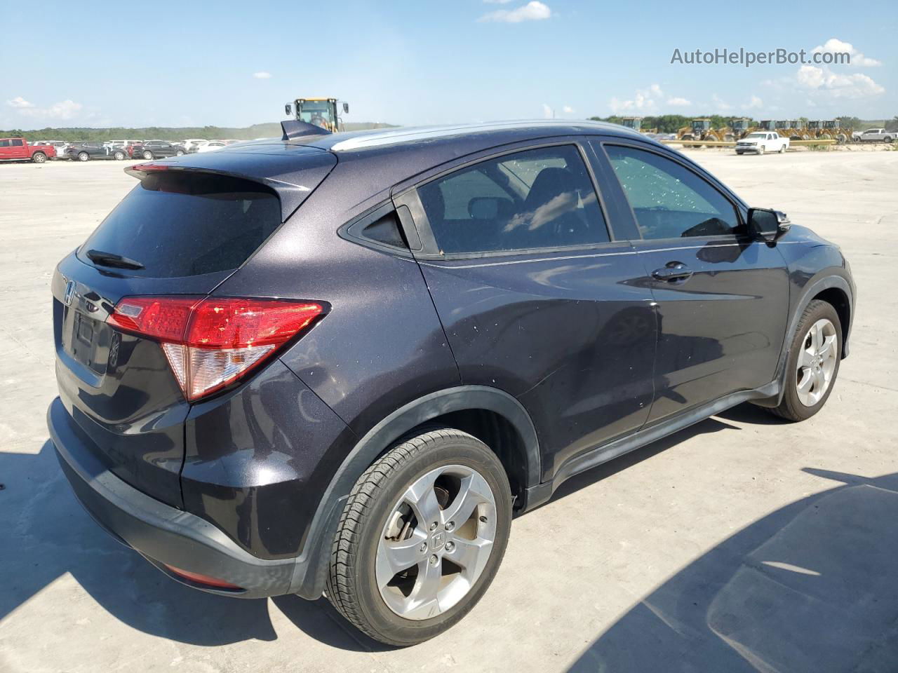 2017 Honda Hr-v Exl Black vin: 3CZRU5H76HM727480