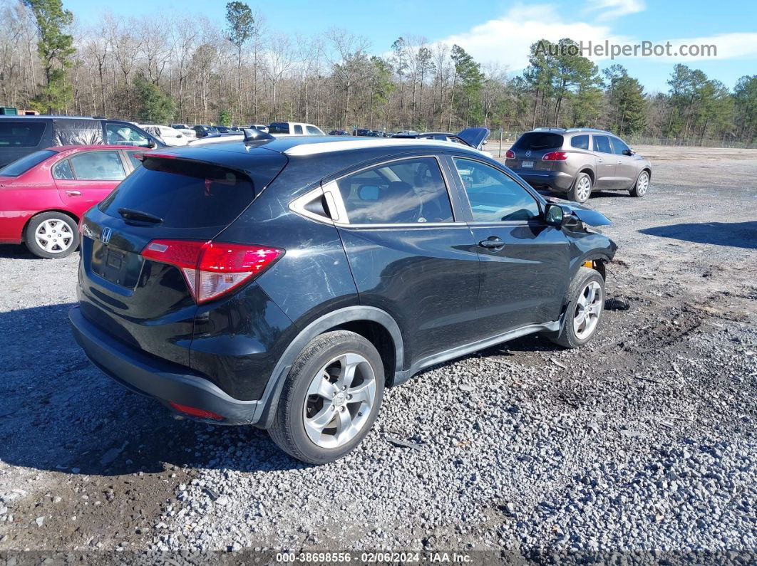 2017 Honda Hr-v Ex-l Black vin: 3CZRU5H76HM728483