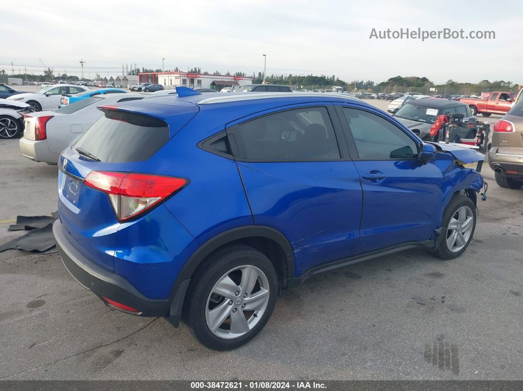 2019 Honda Hr-v Ex-l Синий vin: 3CZRU5H76KM704840