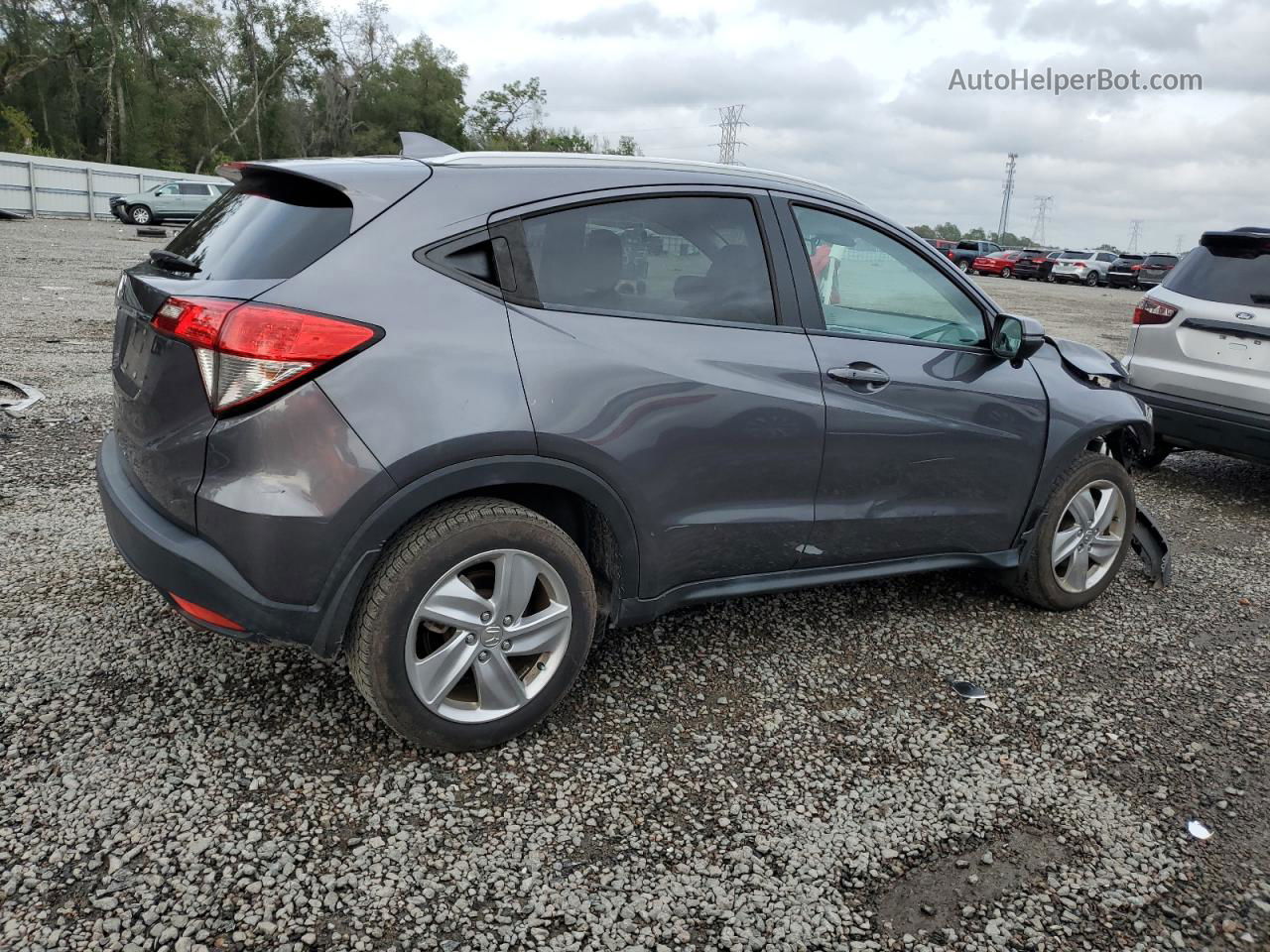 2019 Honda Hr-v Exl Charcoal vin: 3CZRU5H76KM712761