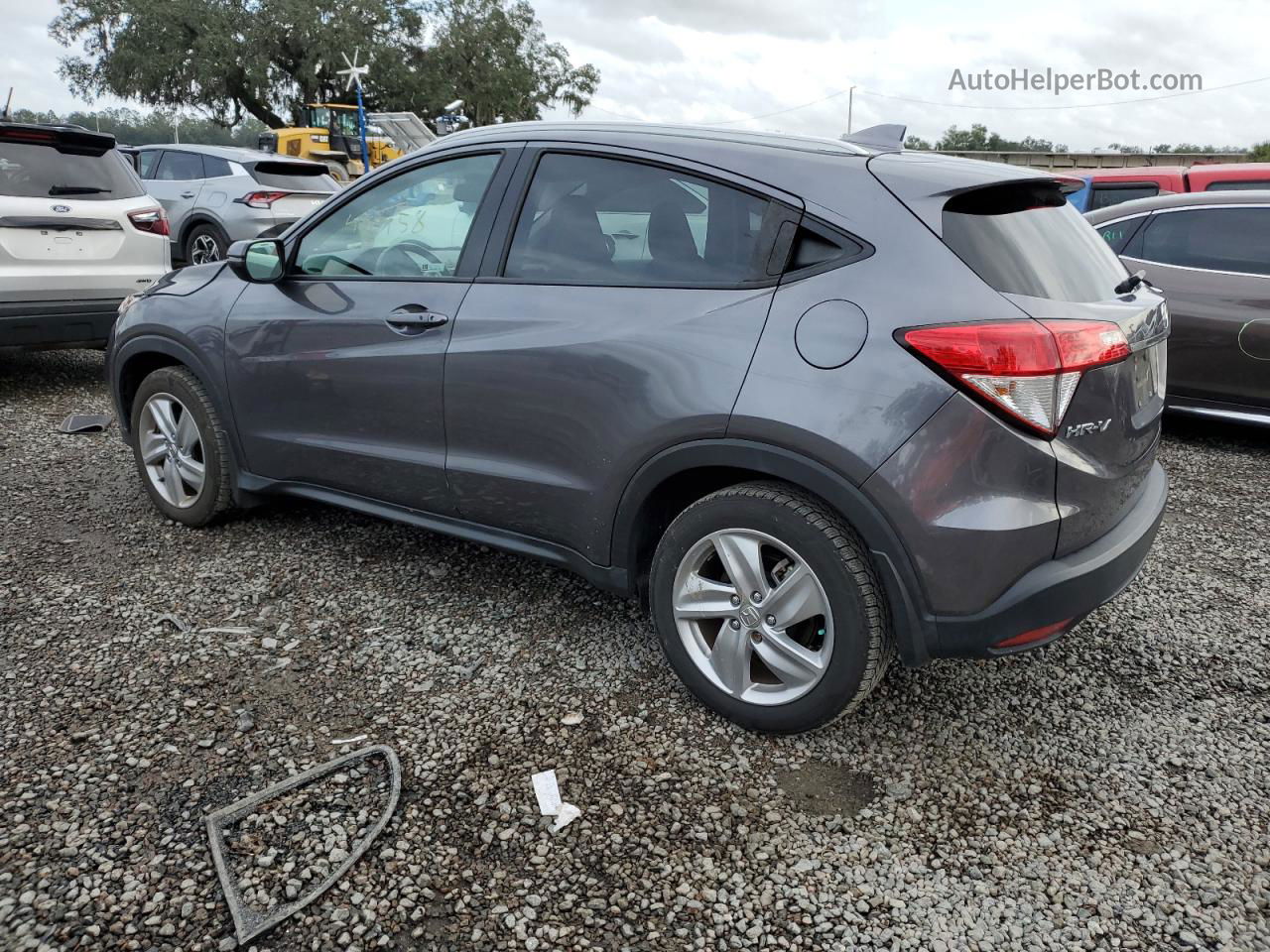 2019 Honda Hr-v Exl Угольный vin: 3CZRU5H76KM712761