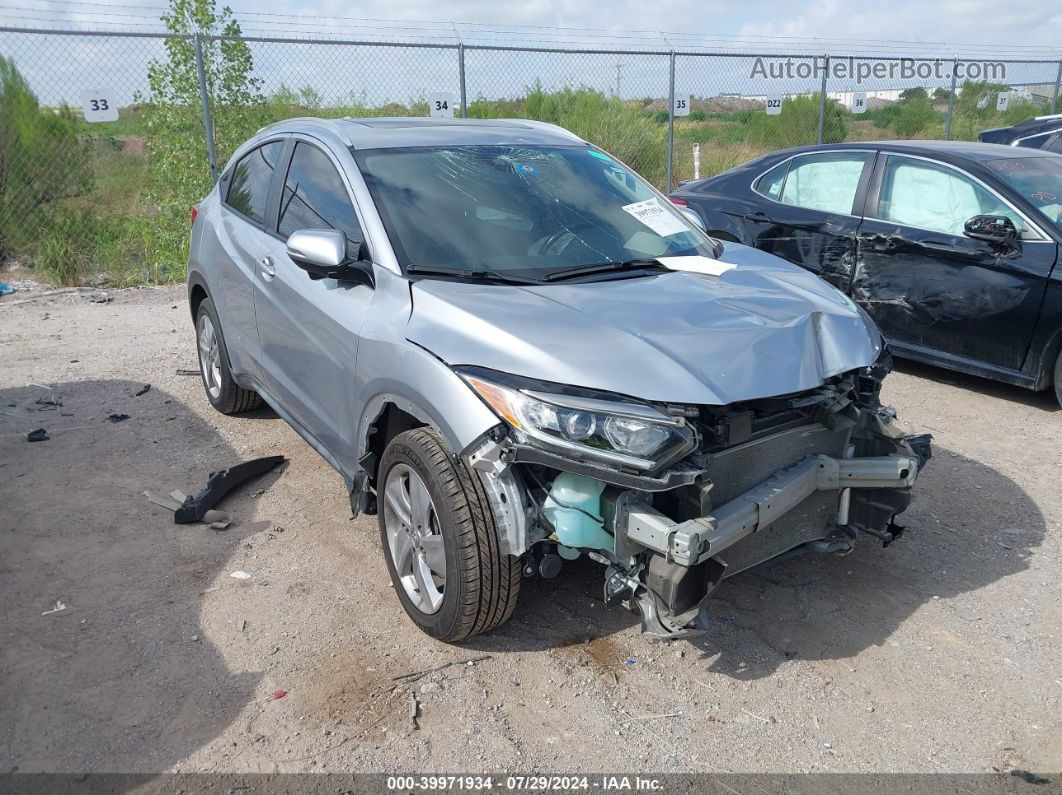 2019 Honda Hr-v Ex-l Серебряный vin: 3CZRU5H76KM717684