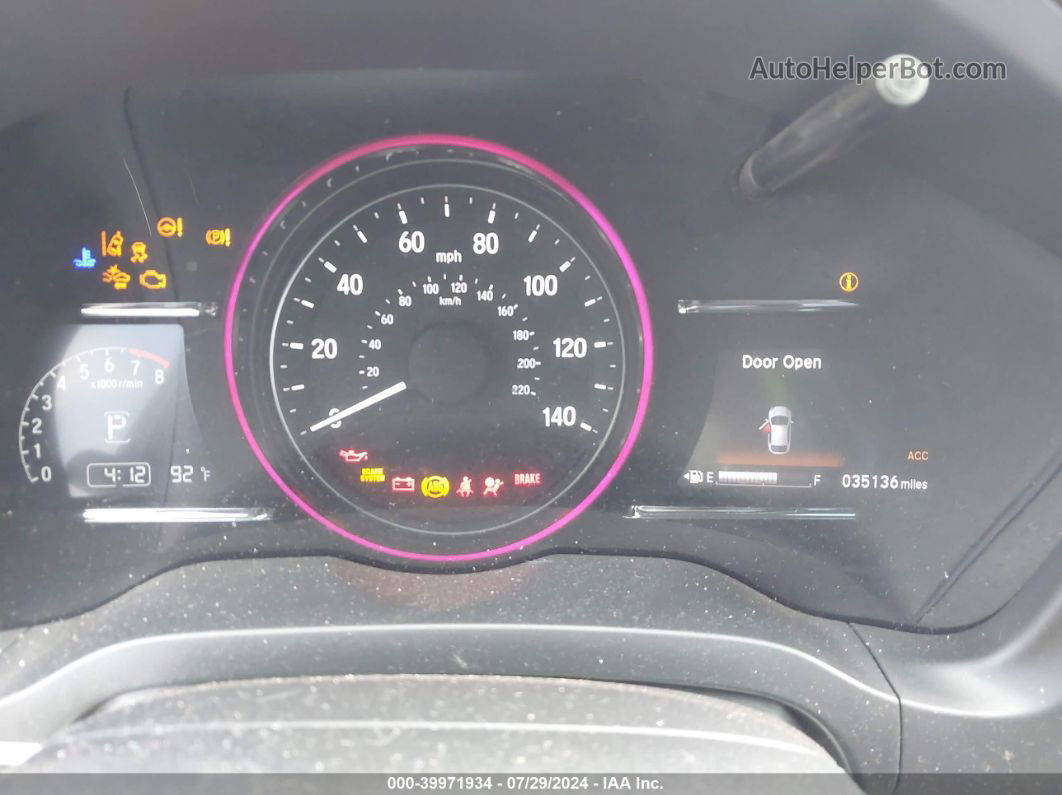 2019 Honda Hr-v Ex-l Серебряный vin: 3CZRU5H76KM717684