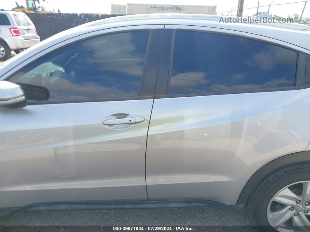 2019 Honda Hr-v Ex-l Серебряный vin: 3CZRU5H76KM717684