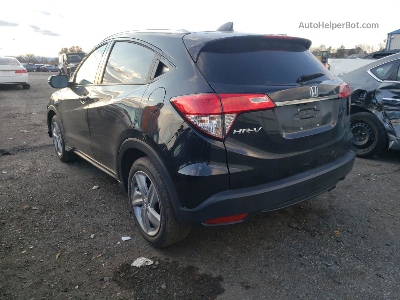 2019 Honda Hr-v Exl Black vin: 3CZRU5H76KM718737