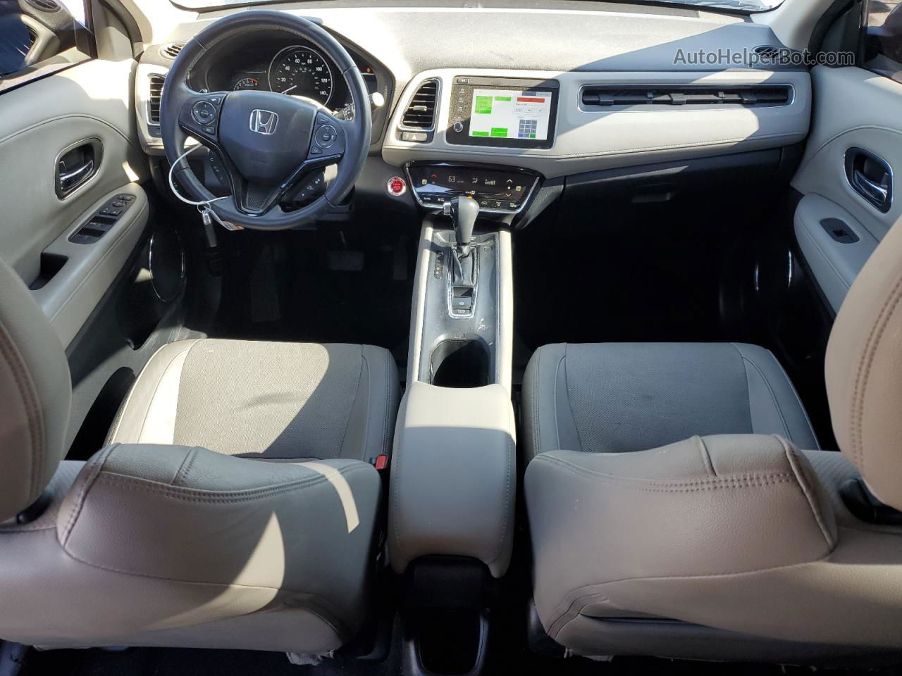 2019 Honda Hr-v Exl Gray vin: 3CZRU5H76KM730080