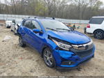 2021 Honda Hr-v 2wd Ex-l Blue vin: 3CZRU5H76MM705635