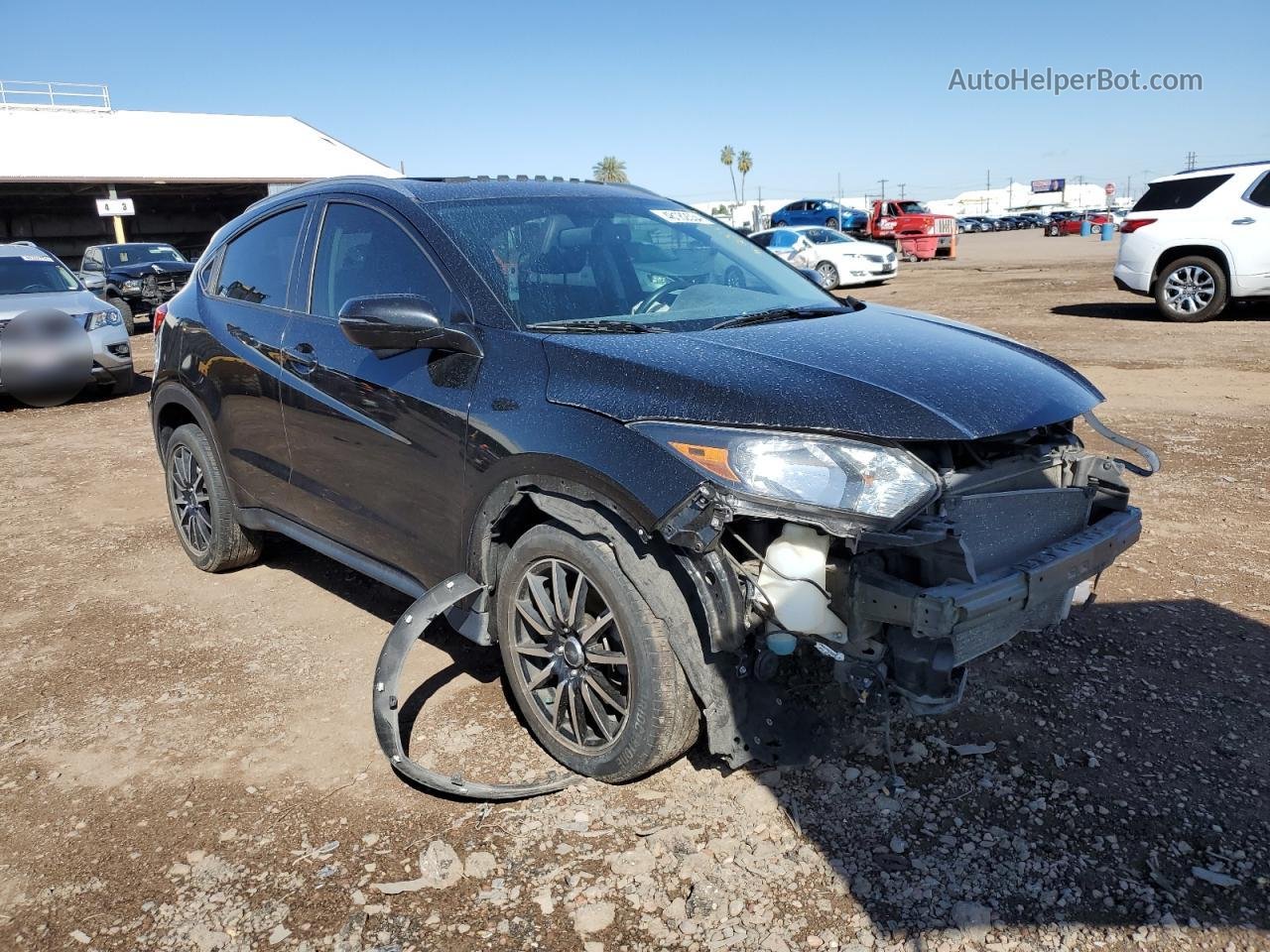 2016 Honda Hr-v Exl Black vin: 3CZRU5H77GM700156