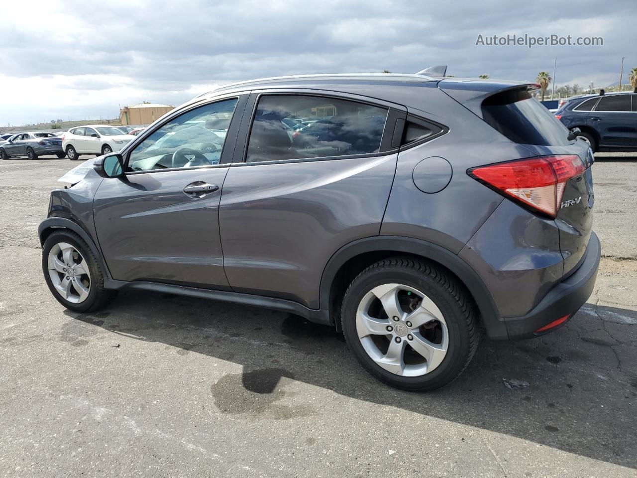 2016 Honda Hr-v Exl Gray vin: 3CZRU5H77GM742679