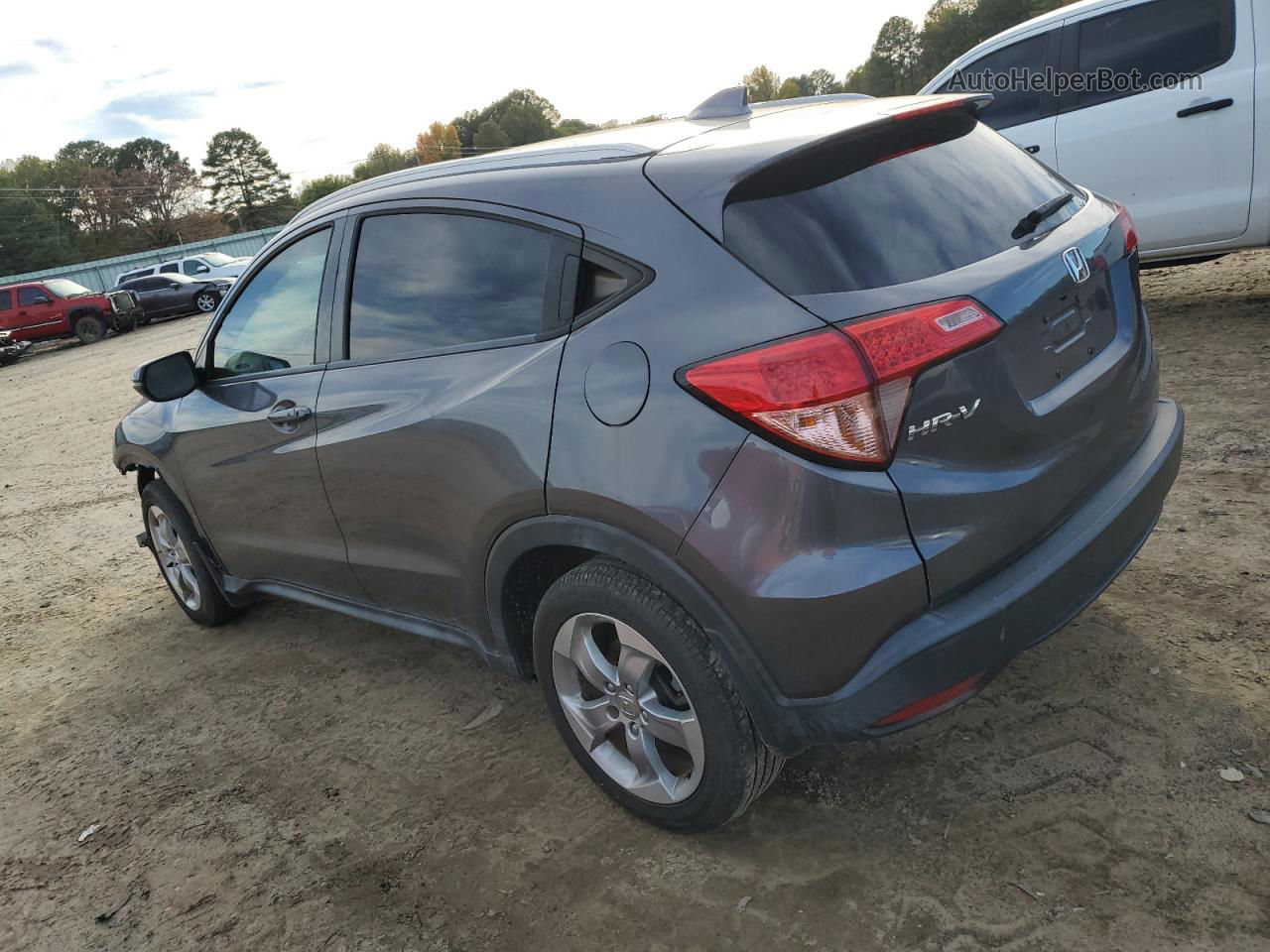 2016 Honda Hr-v Exl Gray vin: 3CZRU5H77GM750877