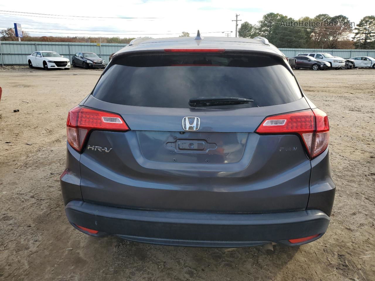 2016 Honda Hr-v Exl Gray vin: 3CZRU5H77GM750877