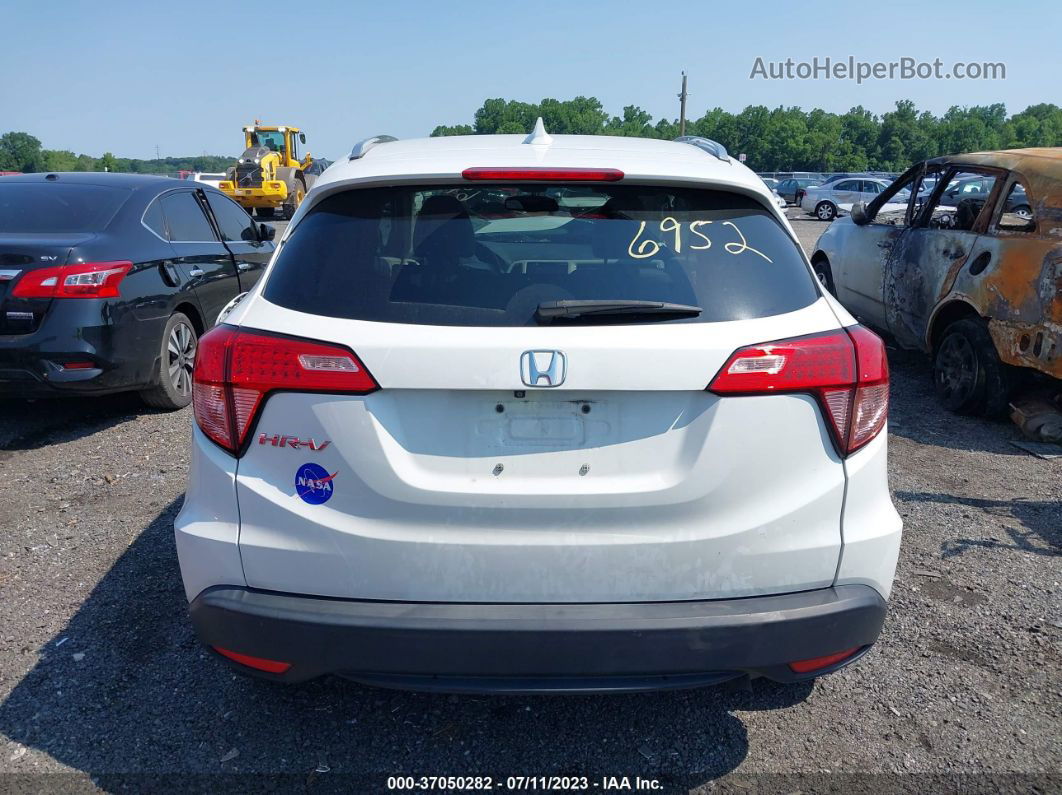 2018 Honda Hr-v Ex-l Navi White vin: 3CZRU5H77JM706952