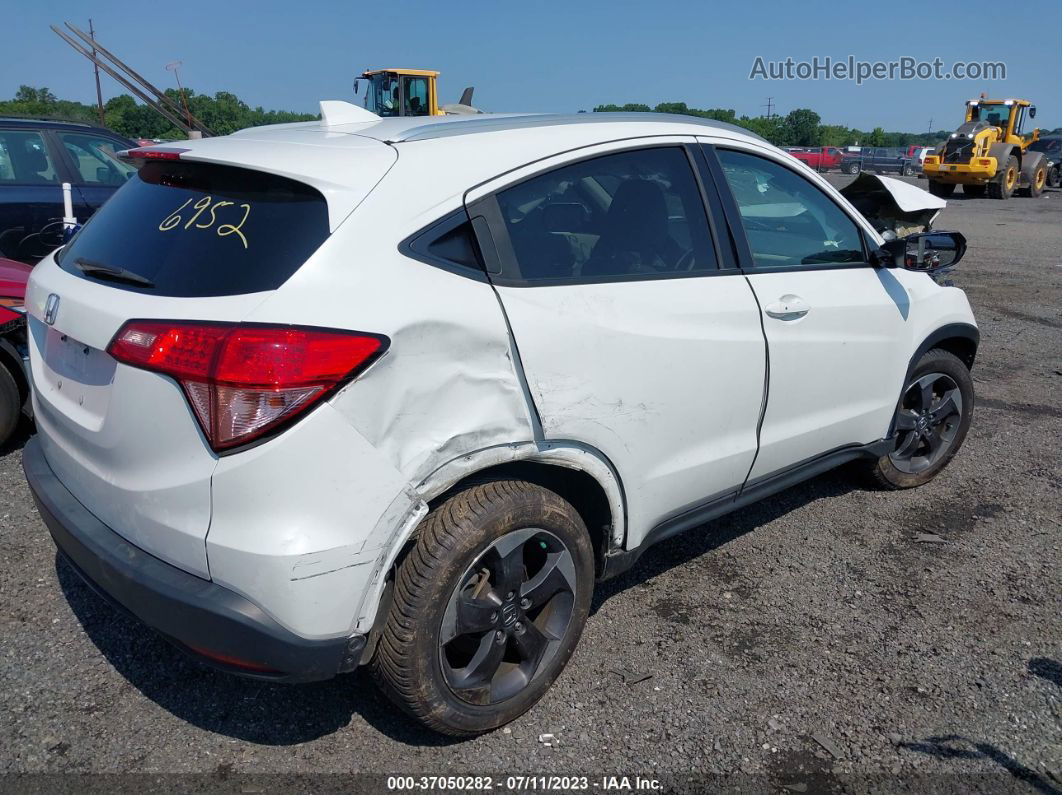 2018 Honda Hr-v Ex-l Navi White vin: 3CZRU5H77JM706952