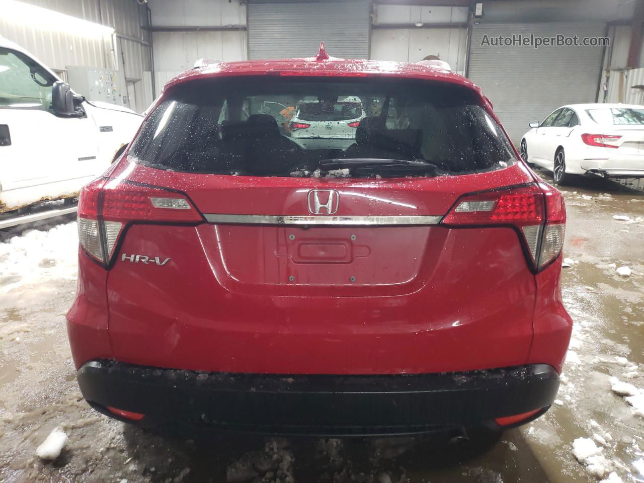 2019 Honda Hr-v Exl Red vin: 3CZRU5H77KM713076