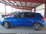 2021 Honda Hr-v 2wd Ex-l Blue vin: 3CZRU5H77MM728521