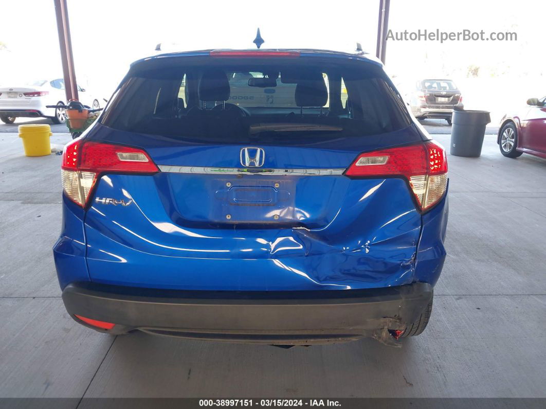 2021 Honda Hr-v 2wd Ex-l Blue vin: 3CZRU5H77MM728521