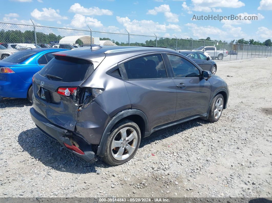 2016 Honda Hr-v Ex-l Черный vin: 3CZRU5H78GM729245