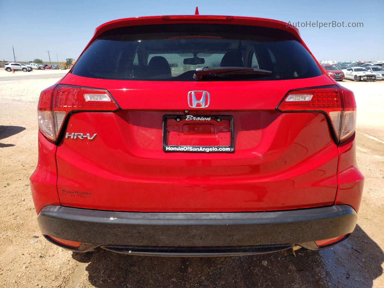 2017 Honda Hr-v Exl Red vin: 3CZRU5H78HM703357