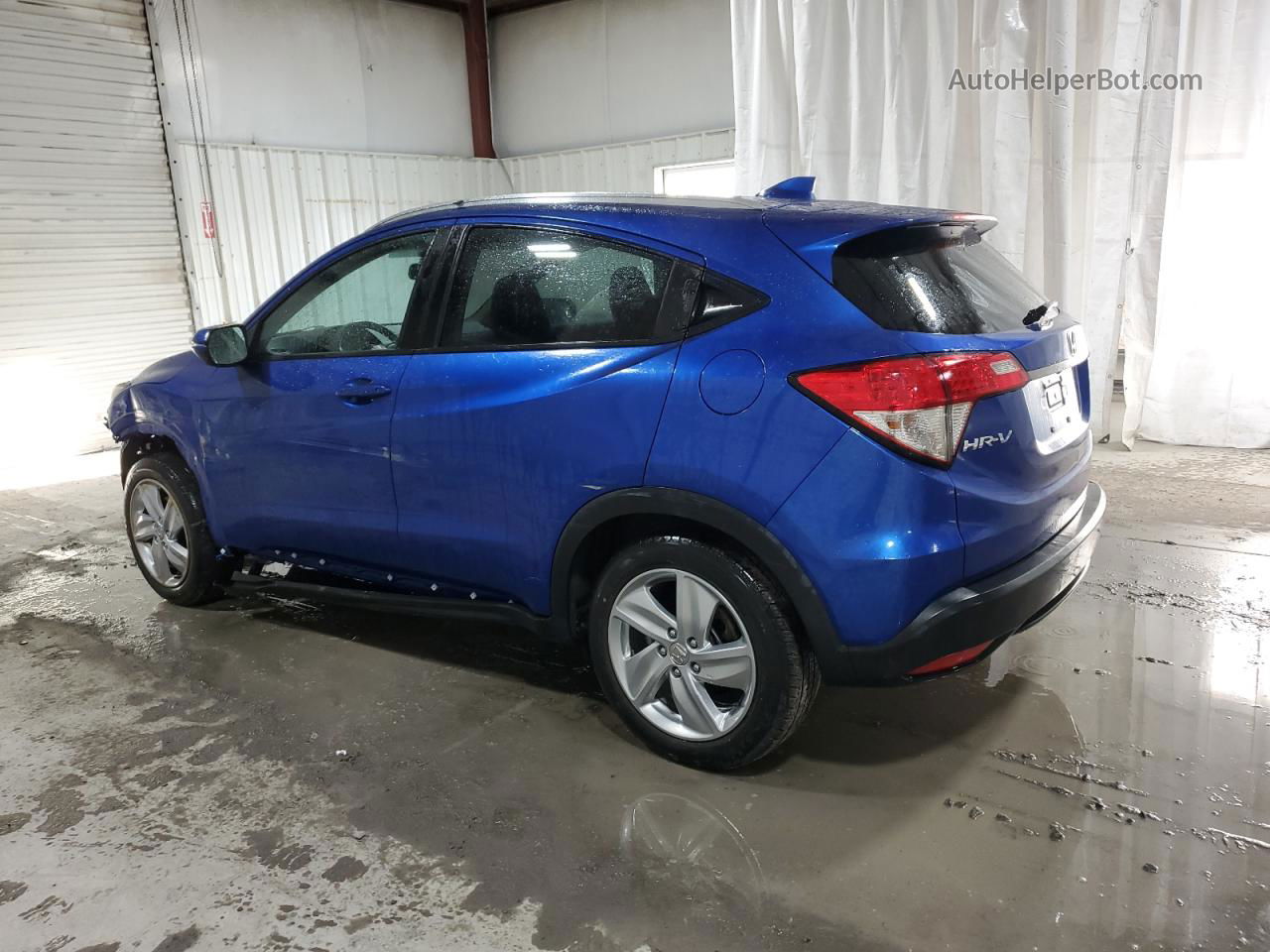 2019 Honda Hr-v Exl Blue vin: 3CZRU5H78KM703348