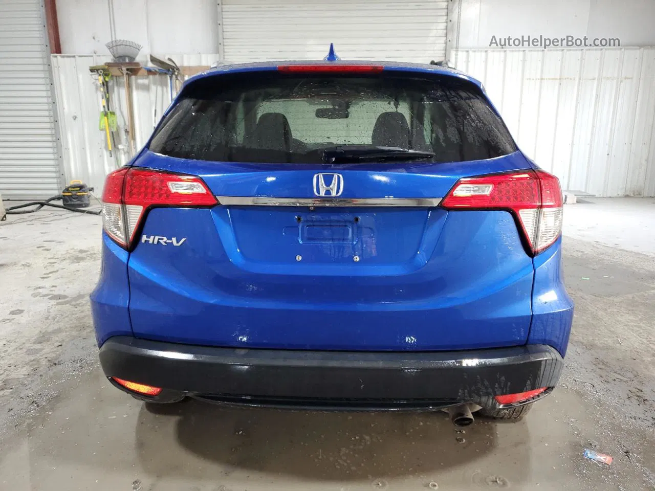 2019 Honda Hr-v Exl Blue vin: 3CZRU5H78KM703348