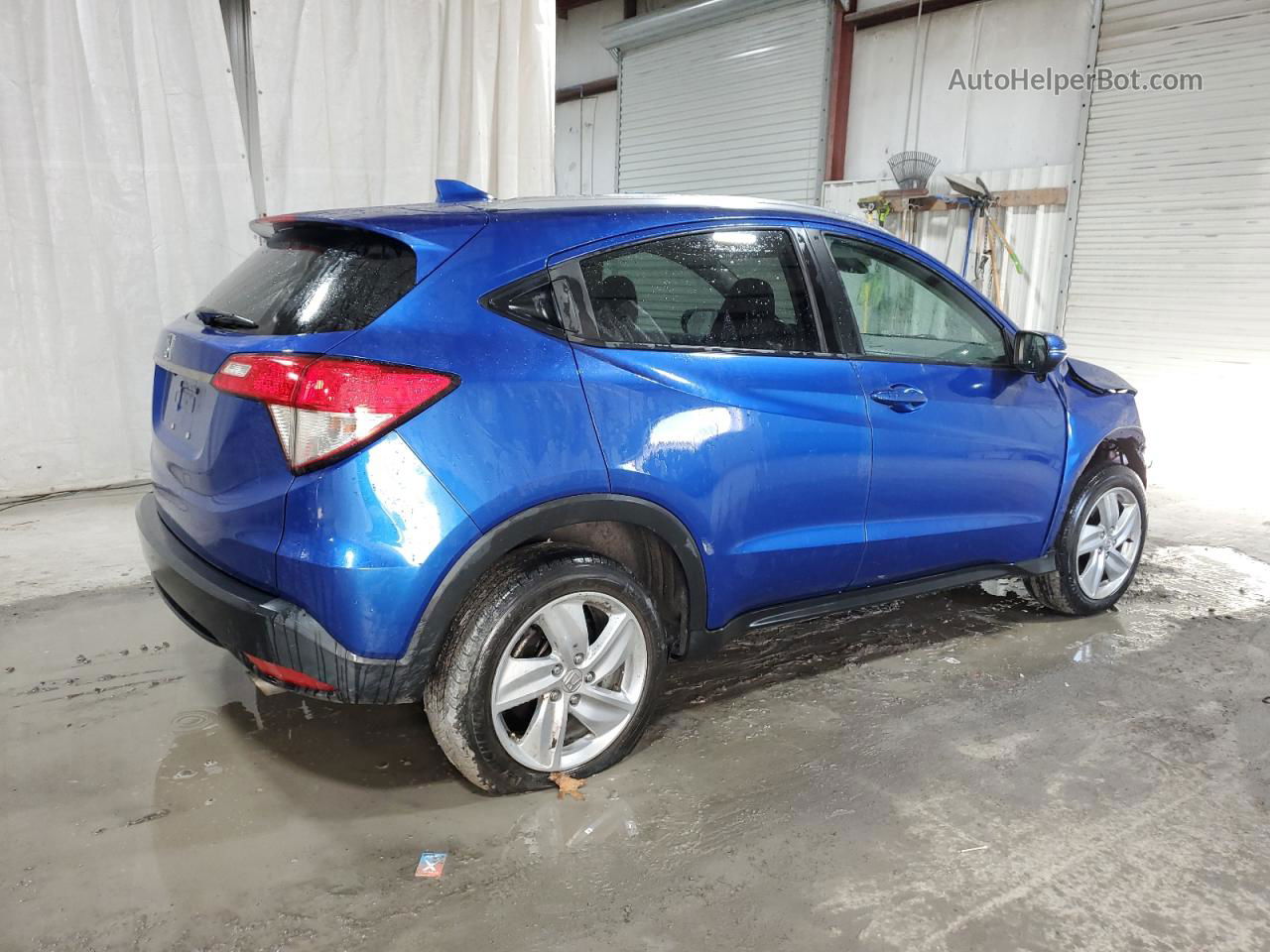 2019 Honda Hr-v Exl Blue vin: 3CZRU5H78KM703348