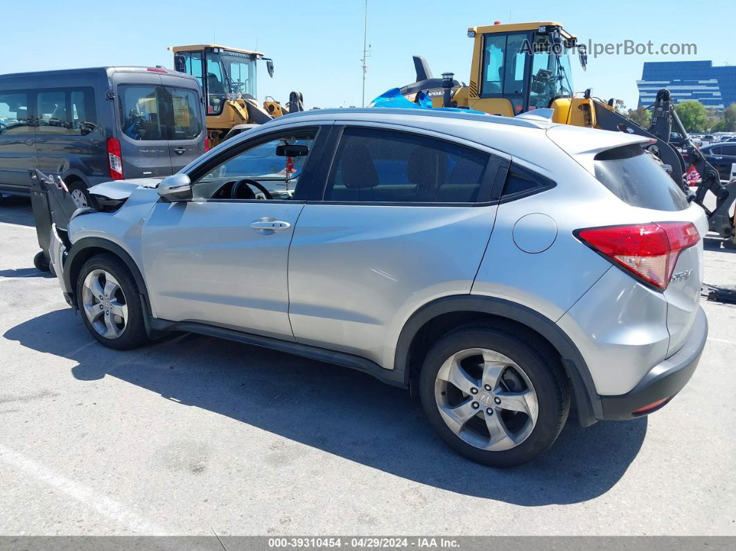 2016 Honda Hr-v Ex-l Silver vin: 3CZRU5H79GM721803