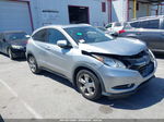 2016 Honda Hr-v Ex-l Silver vin: 3CZRU5H79GM721803