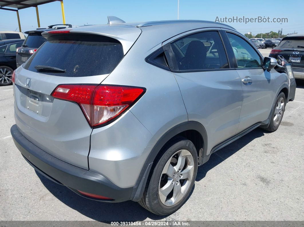 2016 Honda Hr-v Ex-l Silver vin: 3CZRU5H79GM721803