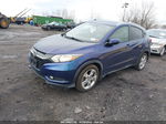 2016 Honda Hr-v Ex-l Dark Blue vin: 3CZRU5H79GM746944