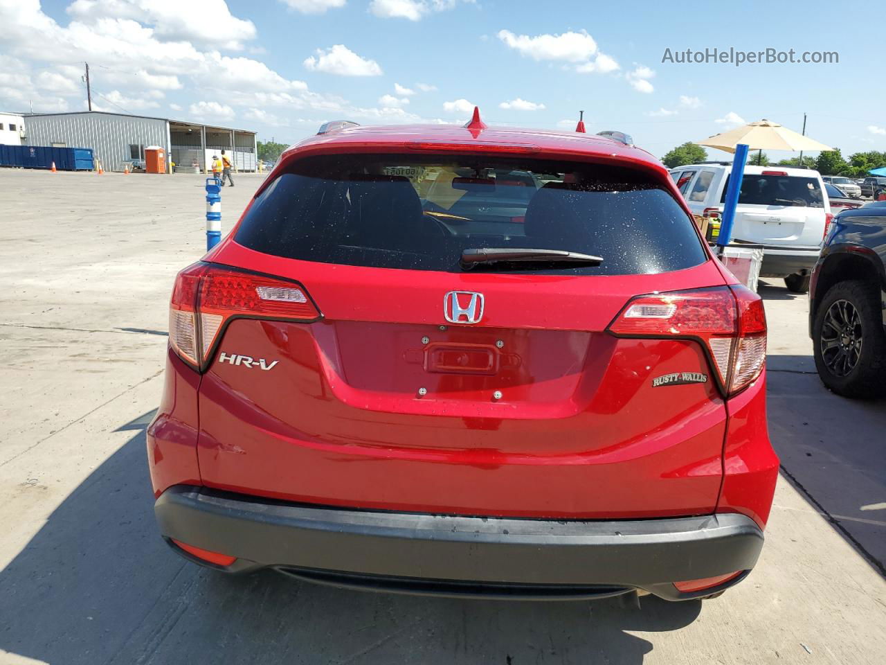 2017 Honda Hr-v Exl Red vin: 3CZRU5H79HM719972