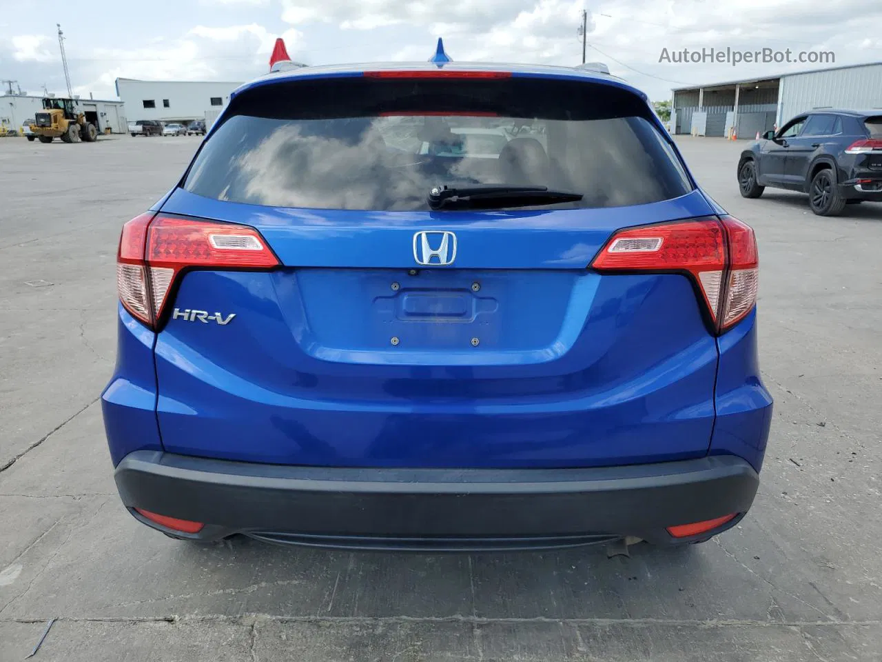 2018 Honda Hr-v Exl Blue vin: 3CZRU5H79JM702093