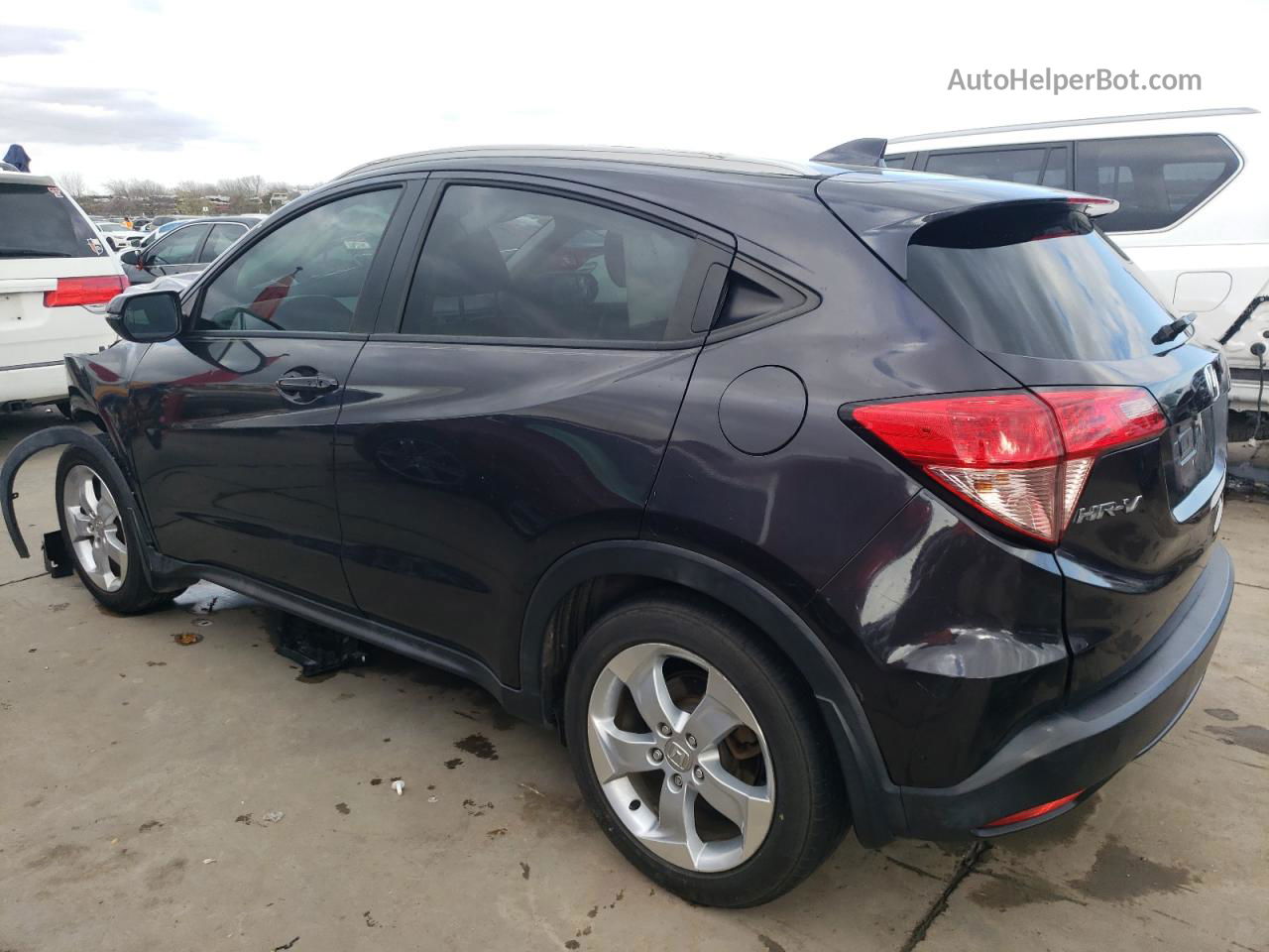 2016 Honda Hr-v Exl Black vin: 3CZRU5H7XGM708283