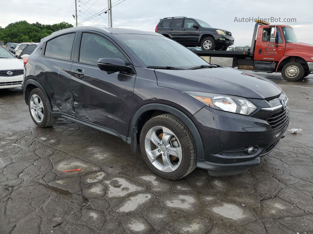 2016 Honda Hr-v Exl Charcoal vin: 3CZRU5H7XGM722930