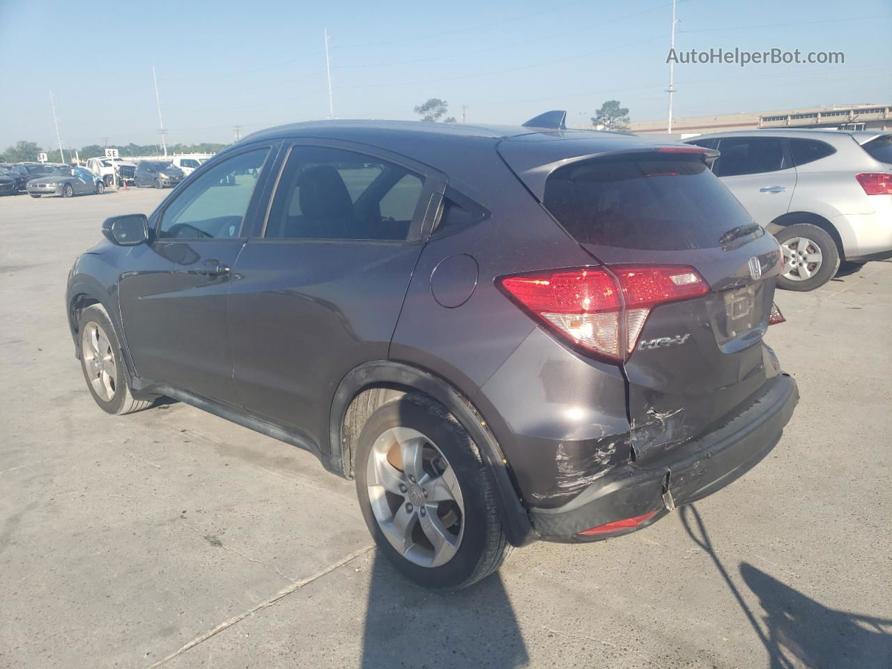 2016 Honda Hr-v Exl Gray vin: 3CZRU5H7XGM742689