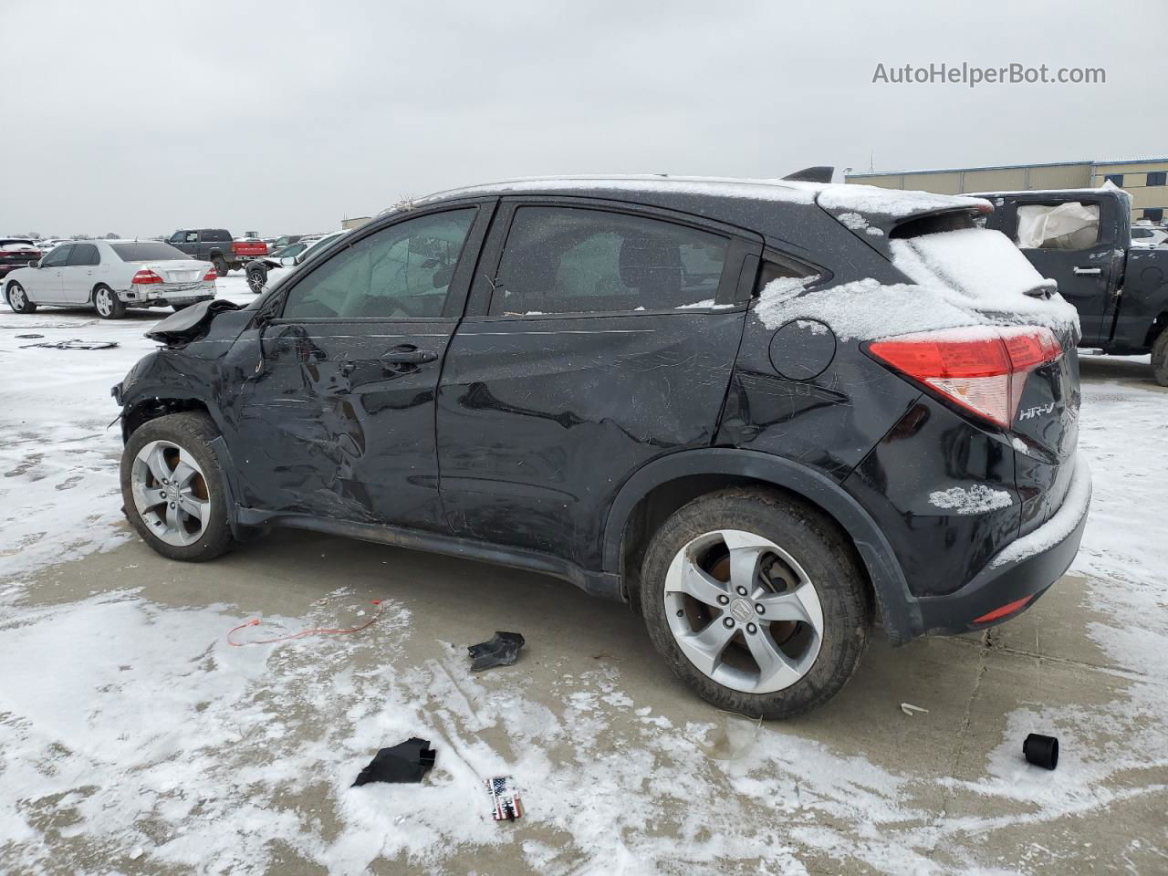 2017 Honda Hr-v Exl Black vin: 3CZRU5H7XHM700900