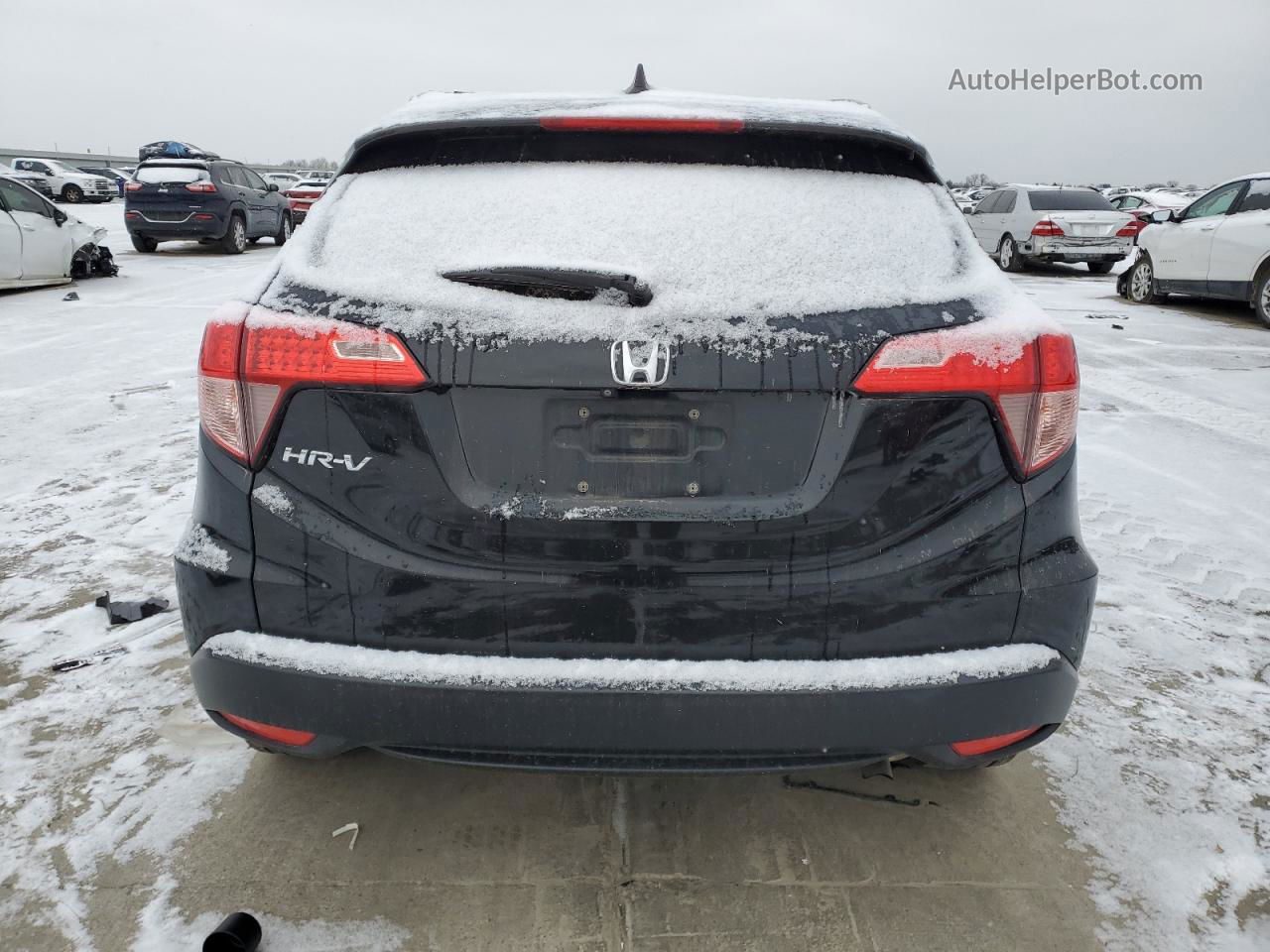 2017 Honda Hr-v Exl Черный vin: 3CZRU5H7XHM700900