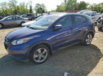 2017 Honda Hr-v Exl Blue vin: 3CZRU5H7XHM718412