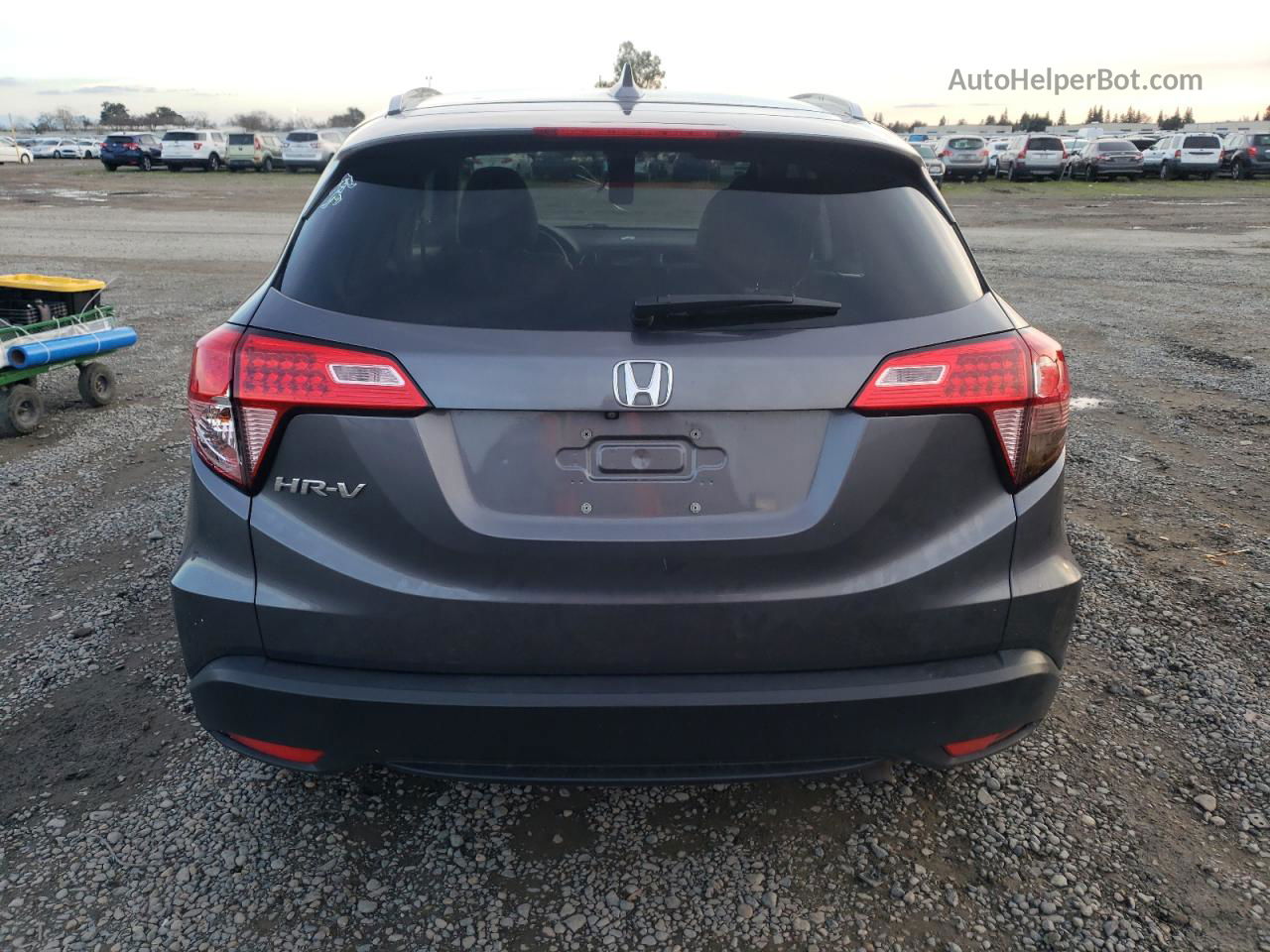 2017 Honda Hr-v Exl Gray vin: 3CZRU5H7XHM725988