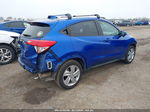 2019 Honda Hr-v Ex-l Blue vin: 3CZRU5H7XKM712875