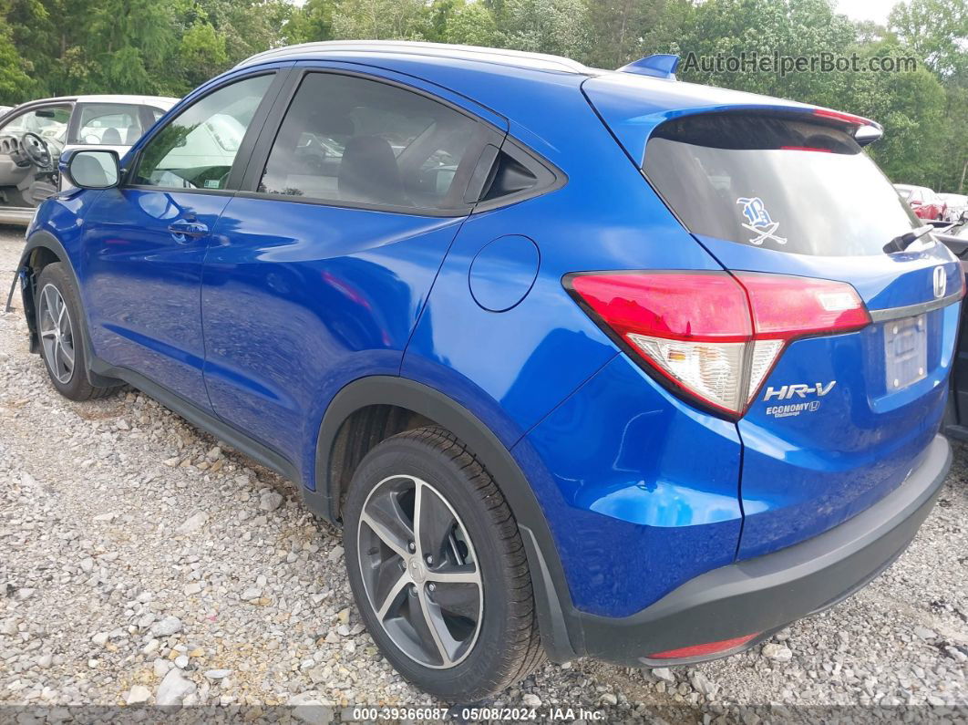 2021 Honda Hr-v 2wd Ex-l Синий vin: 3CZRU5H7XMM713382