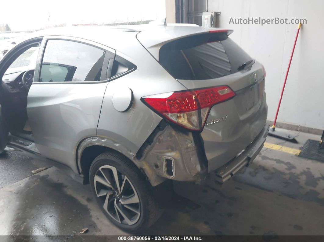 2019 Honda Hr-v Sport Silver vin: 3CZRU6H10KG723108