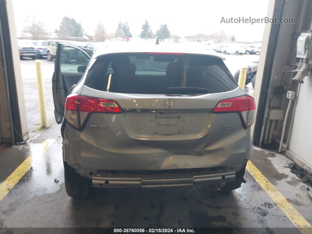 2019 Honda Hr-v Sport Silver vin: 3CZRU6H10KG723108