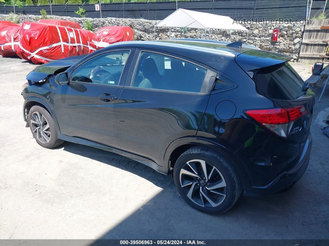 2019 Honda Hr-v Sport Черный vin: 3CZRU6H10KG724968