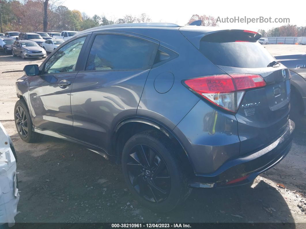 2021 Honda Hr-v Awd Sport Gray vin: 3CZRU6H10MM735151