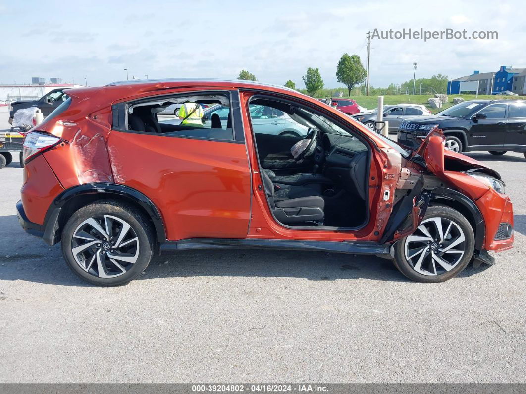 2019 Honda Hr-v Sport Orange vin: 3CZRU6H11KG706267