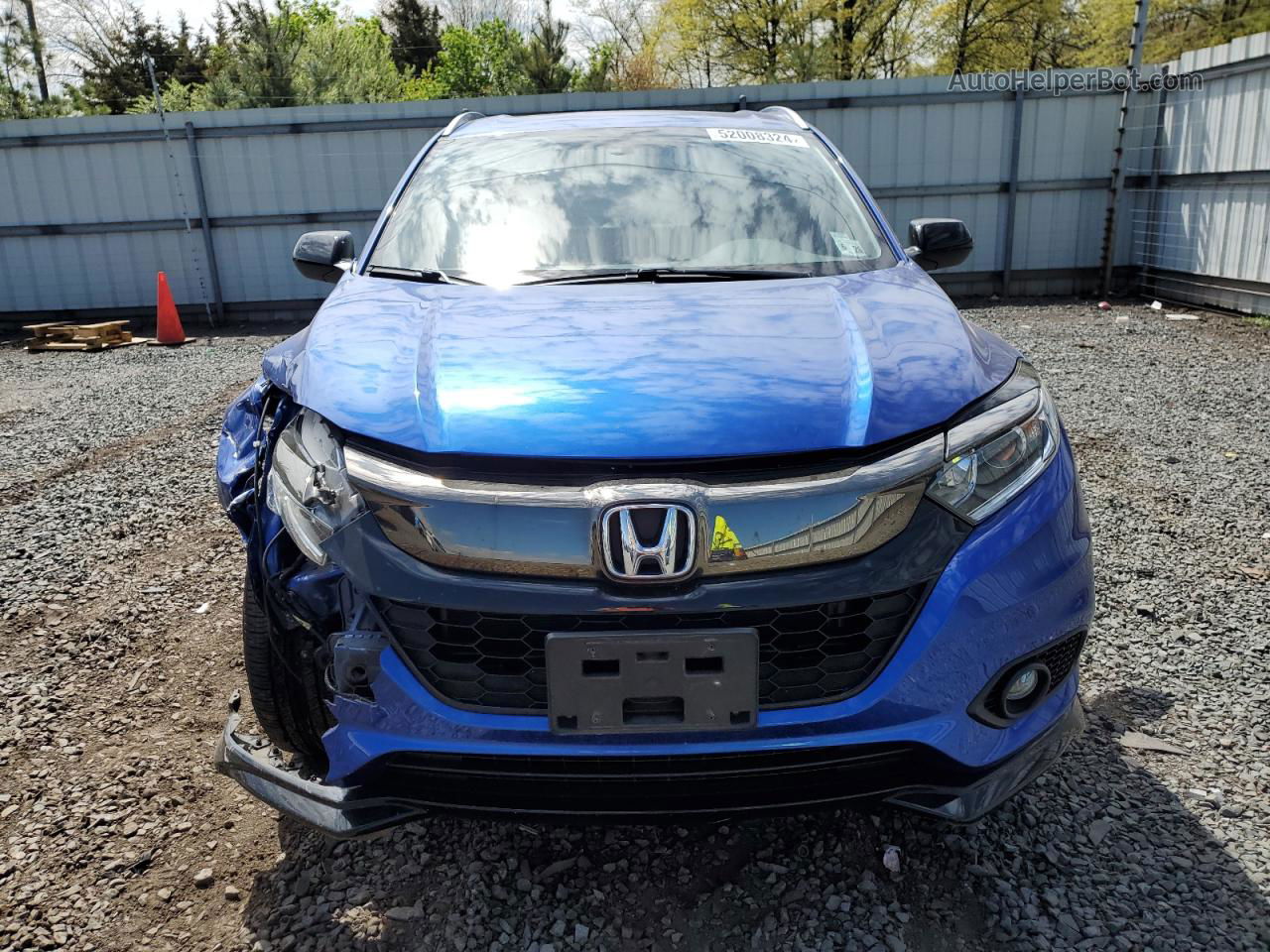 2021 Honda Hr-v Sport Синий vin: 3CZRU6H11MM744067