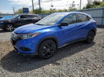 2021 Honda Hr-v Sport Blue vin: 3CZRU6H11MM744067