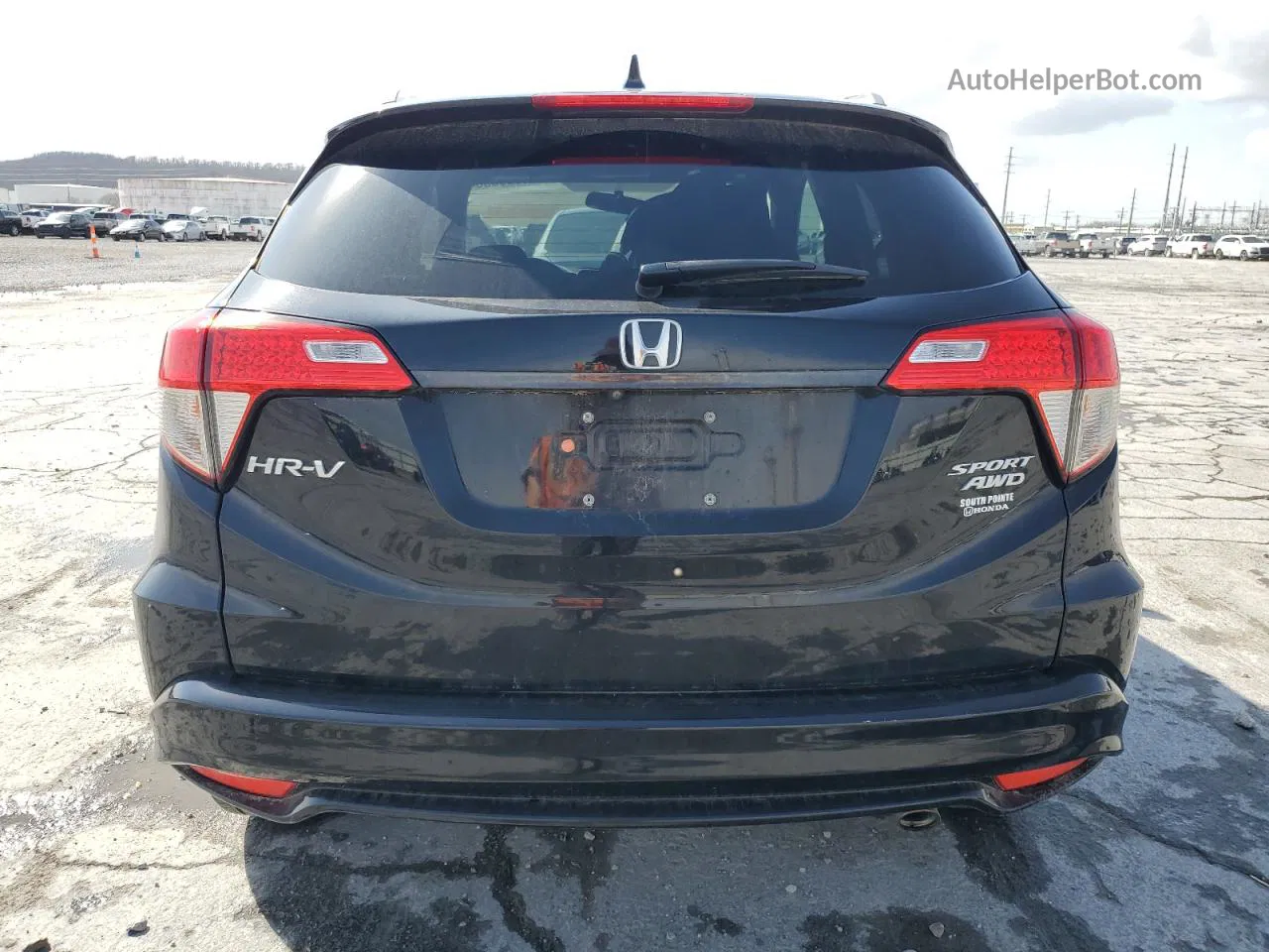 2021 Honda Hr-v Sport Black vin: 3CZRU6H11MM755070